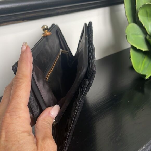 Vintage wallet evening bag clutch handbag purse TIGER - Picture 5 of 8